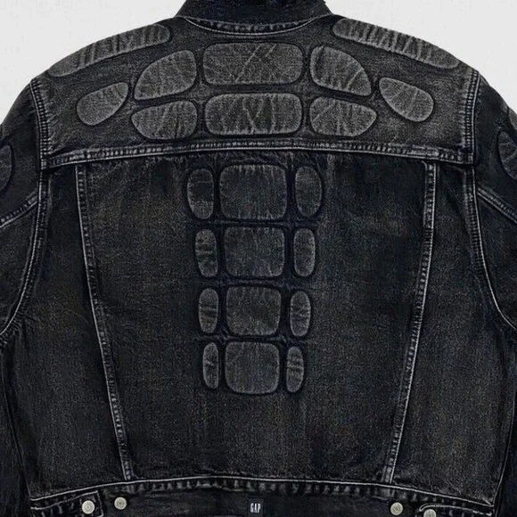 Yezzy Gap Balenciga Padded Denim Jacket NEW - Picture 3 of 4